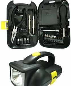 kit Ferramentas e Lanterna