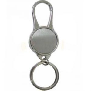 Chaveiro redondo de metal