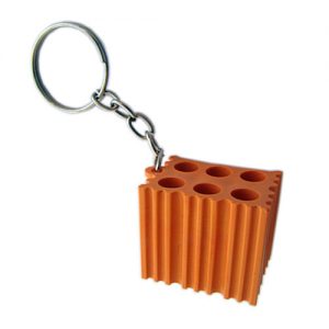 Chaveiro tijolinho.