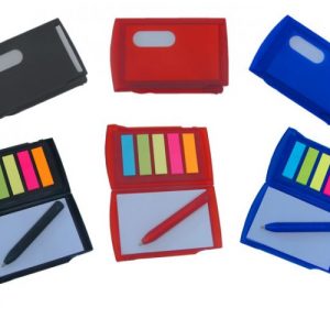 Bloco de Anotações com POST-IT e Caneta Mb7555