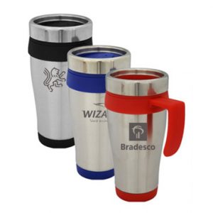 Caneca de Inox 400 ml Mb12682