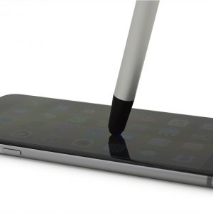 Caneta de metal com ponta touch escrita Azul Mb2620