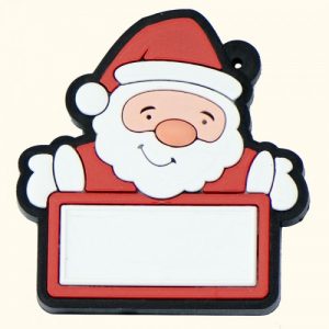 Chaveiro emborrachado Papai Noel, é um produto leve e possuí fragrância de tuti-fruti. Mb033,