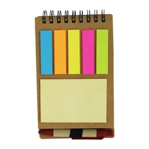 Bloco de Anotações com Caneta e Post-it, Mb12244